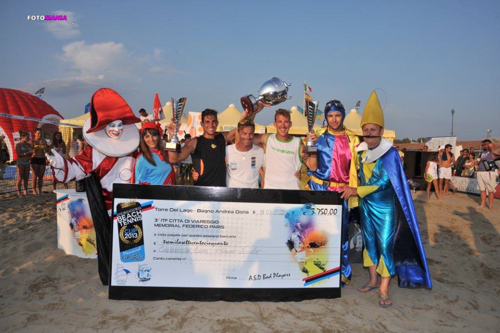 BEACH TENNIS, CRAMAROSSA E STRANO SI AGGIUDICANO IL MEMORIAL “FEDERICO PARIS”