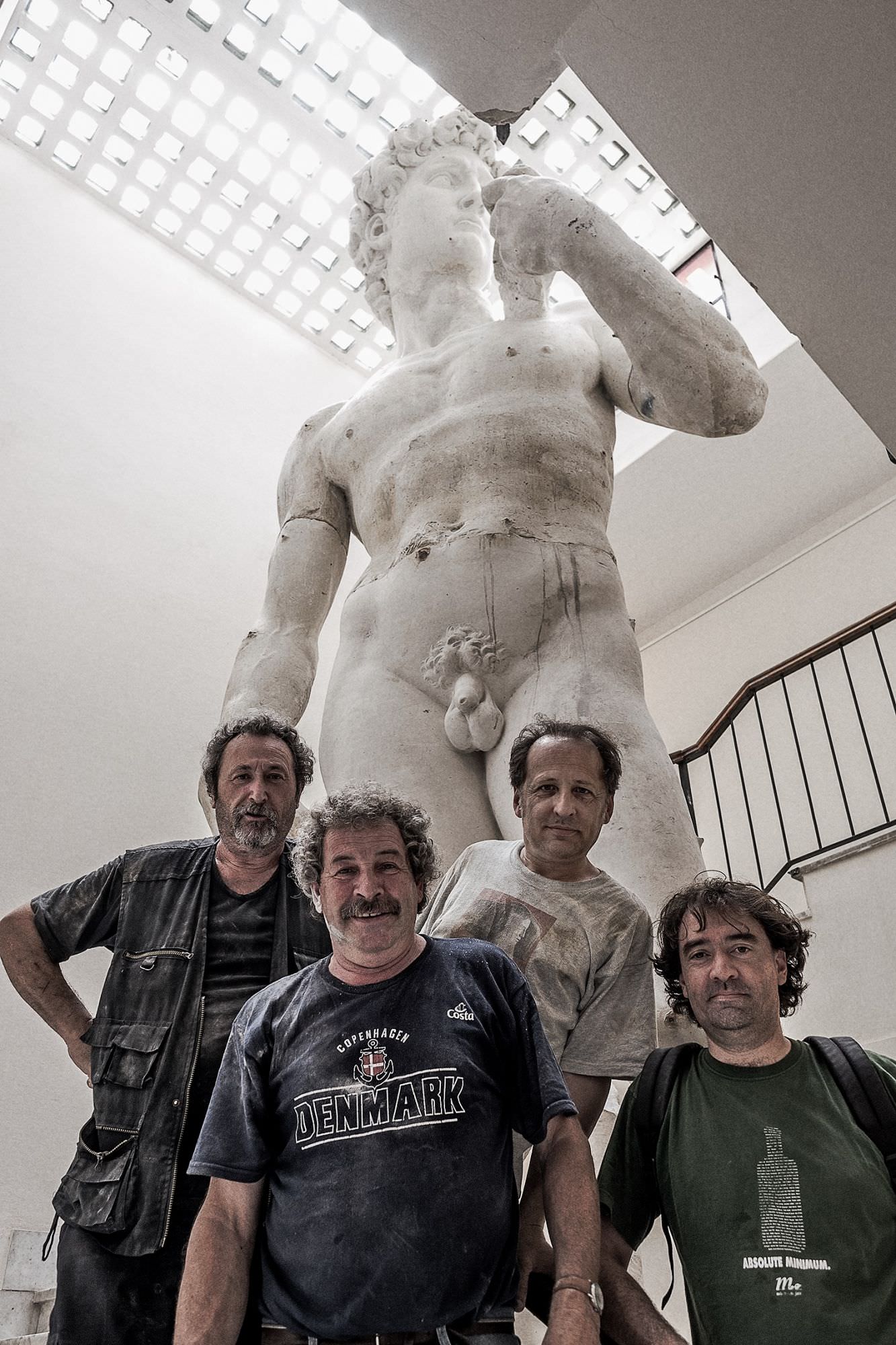 Tre nuovi calchi in gesso per lo Studio d’Arte Massimo Galleni