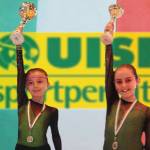 Giulia Landi e Rachele Mariani sul podio