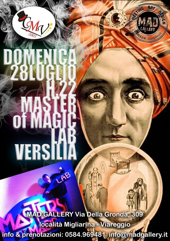 “Masters of Magic Lab”, alla Mad Gallery si parla di laboratori di magia e illusionisti