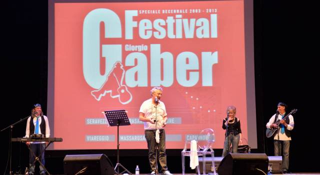 Un mese di appuntamenti in tutta la Toscana per il Festival Gaber