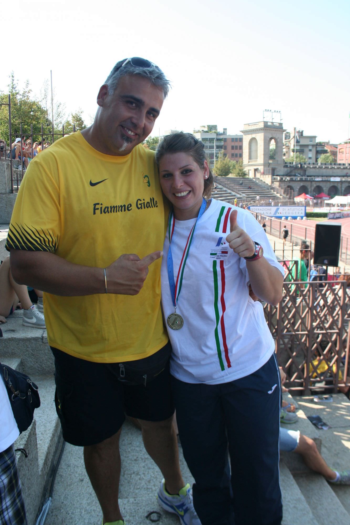 Atletica leggera, Vizzoni trionfa ai campionati italiani nel lancio del martello