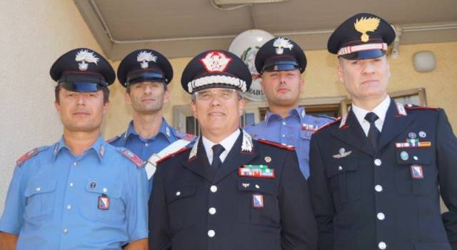 Carabinieri, il generale Mosca ringrazia gli agenti versiliesi per il lavoro svolto durante l&#8217;estate