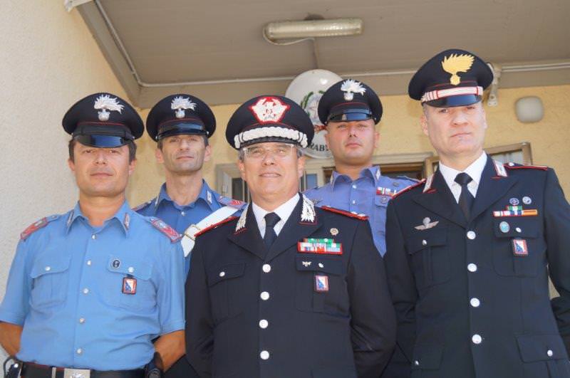 Carabinieri, il generale Mosca ringrazia gli agenti versiliesi per il lavoro svolto durante l’estate