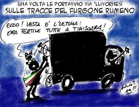 La vignetta di Alla Fóa