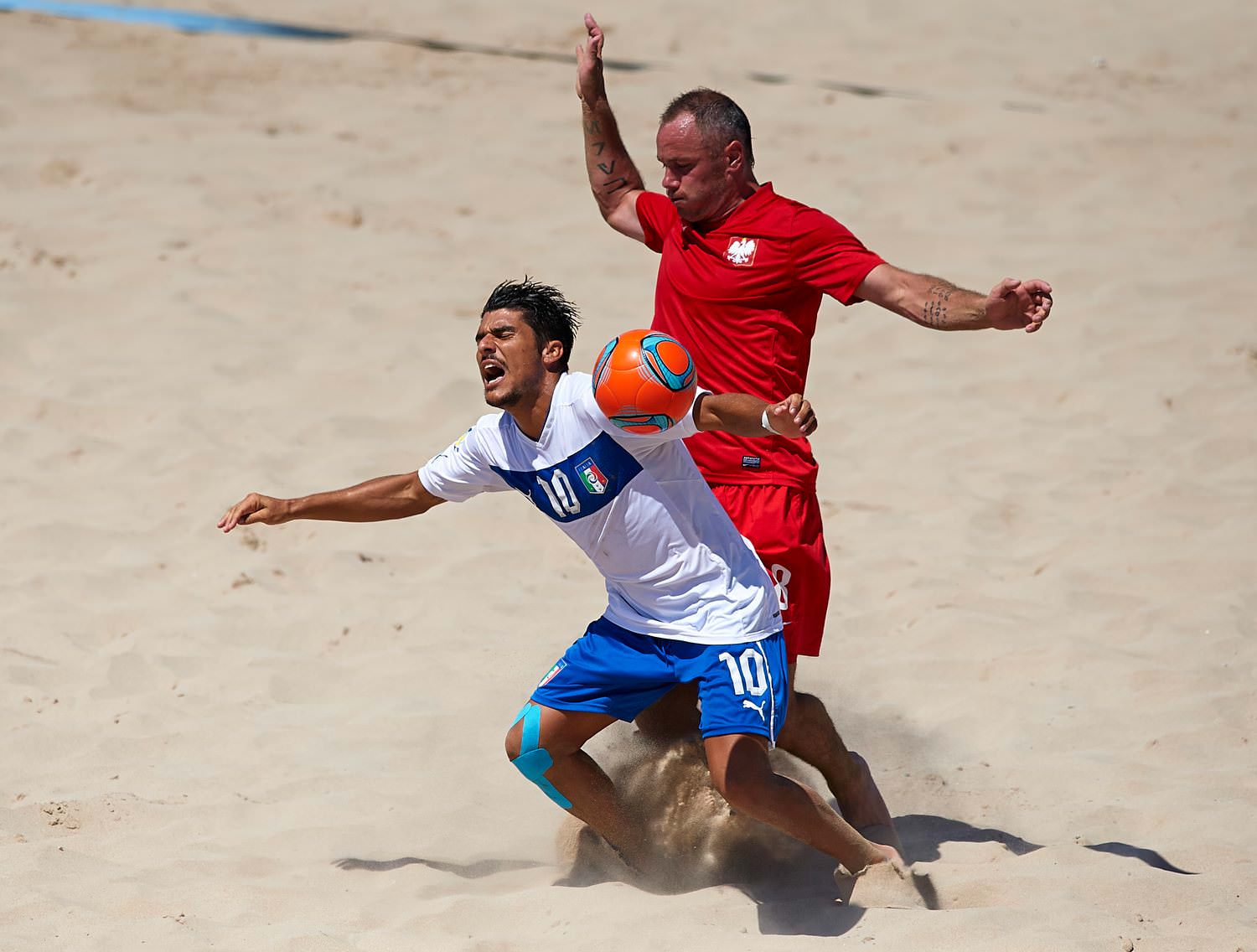 Beach soccer, Italia battuta dalla Polonia: sesto posto nella Euroleague