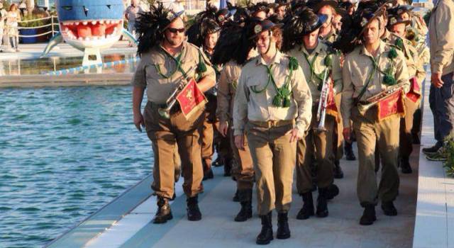 Successo al Balena 2000 per il concerto dei bersaglieri