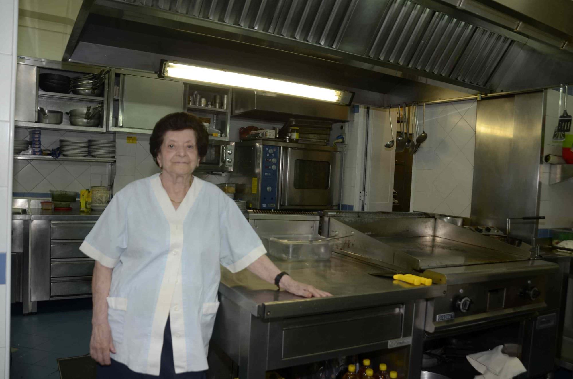 Dietro i fornelli dal 1948: Giulia Benedetti del ristorante Da Giorgio Cavaliere della Repubblica
