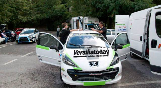 Rally città di Camaiore: Versiliatoday in corsa con l&#8217;equipaggio n° 32