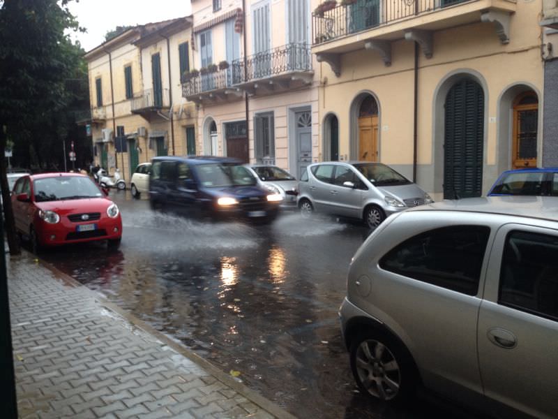 Versilia, pochi danni e qualche disagio per il maltempo