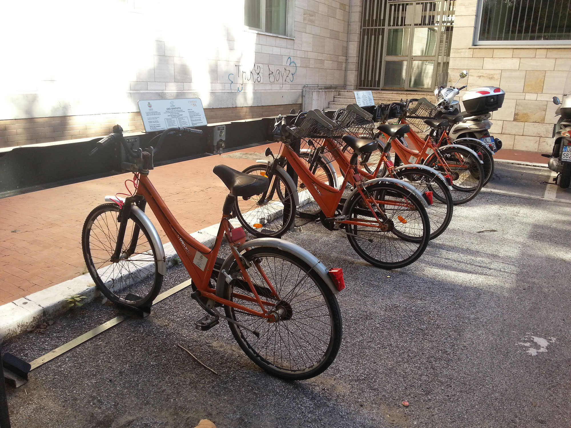 biciclette pubbliche viaregigo