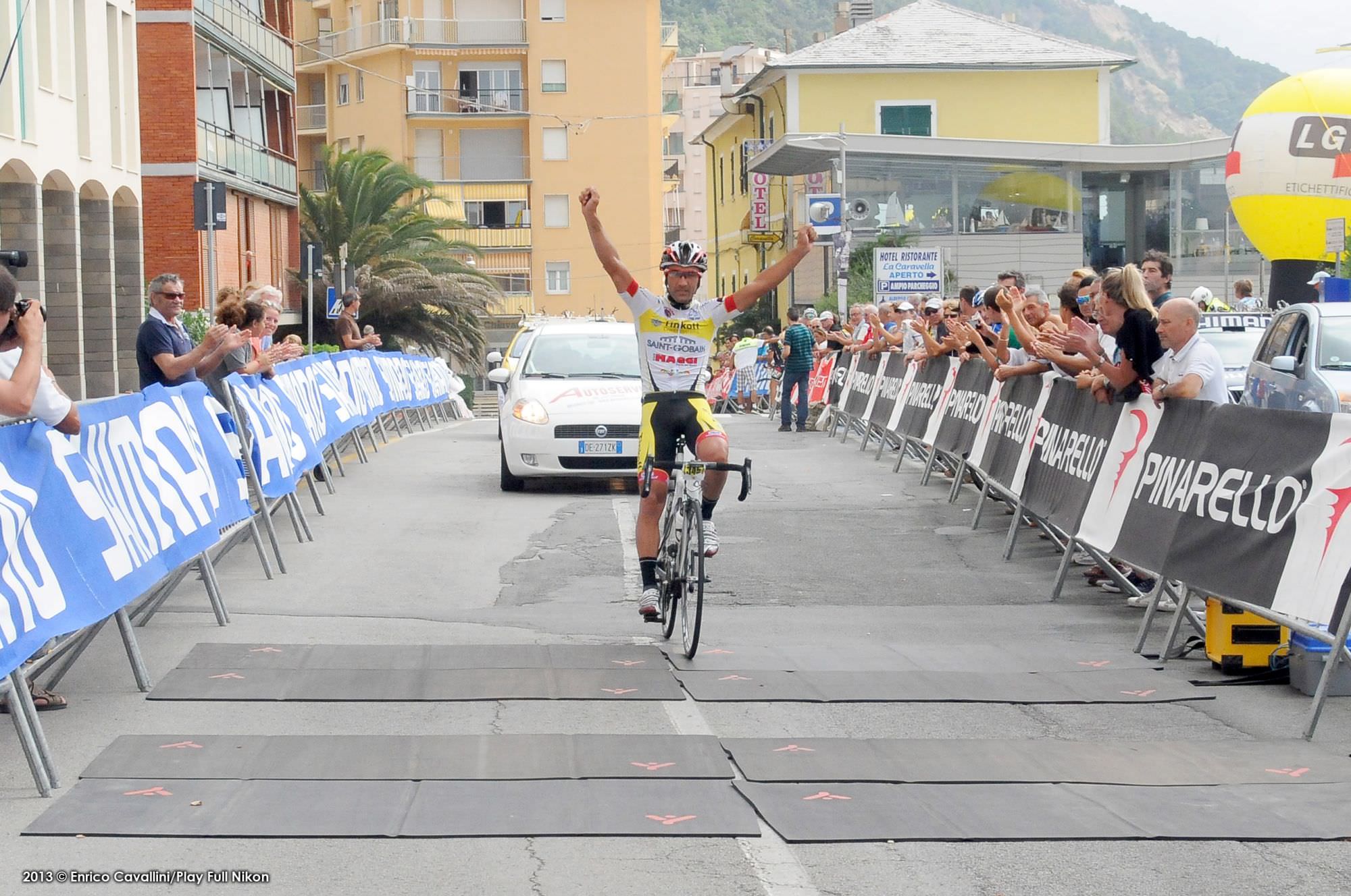 Giuseppe Di Salvo torna al successo: vittoria in solitaria alla GF delle Cinque Terre