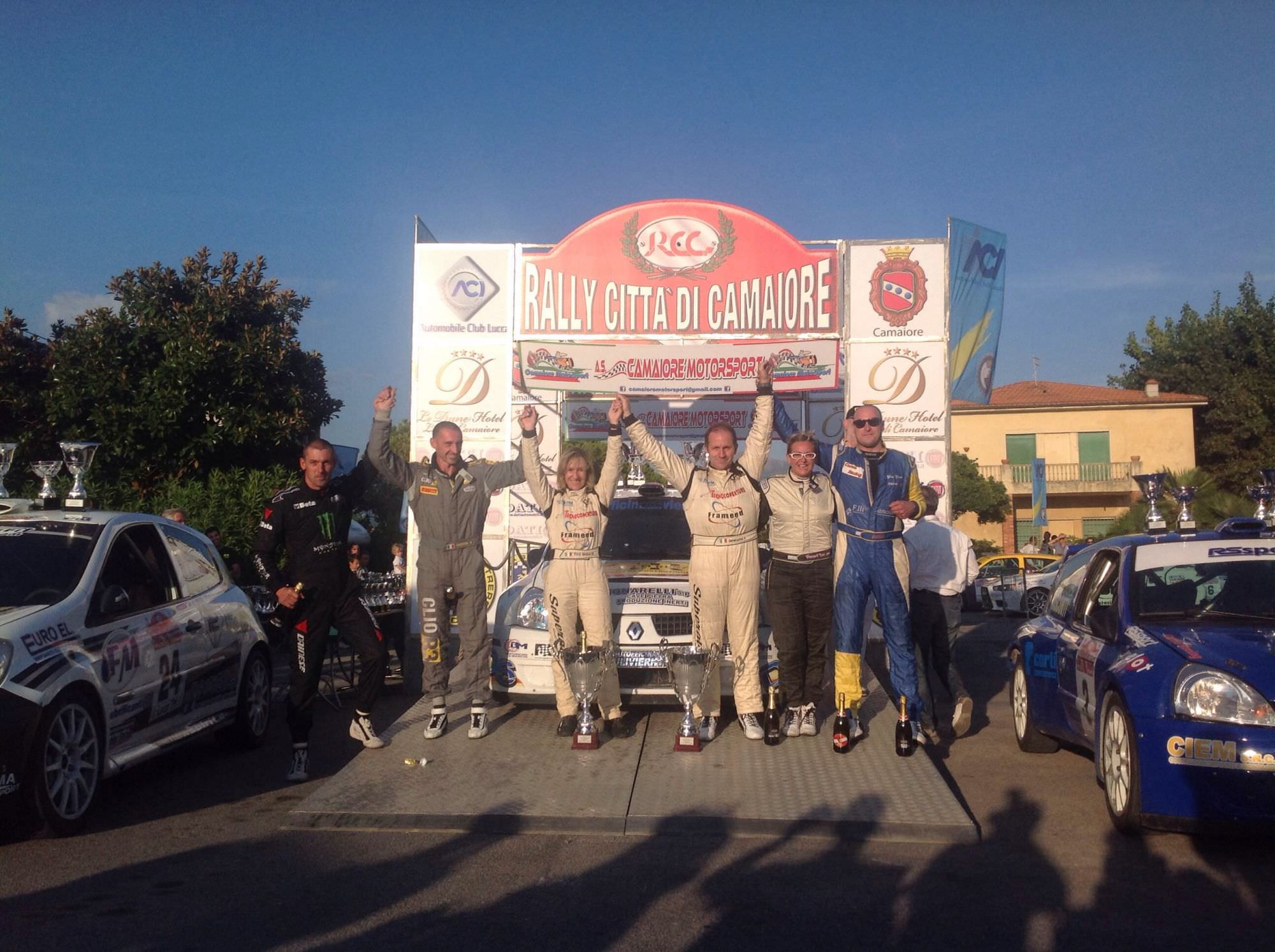 Gabriele Lucchesi vince il Rally di Camaiore