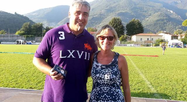 Anche Nicola Vizzoni per la festa dello sport a Camaiore