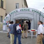 protezione civile croce verde tendone