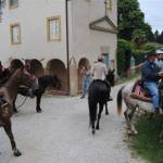 visita a Villa Spada ecoraduno cavalli