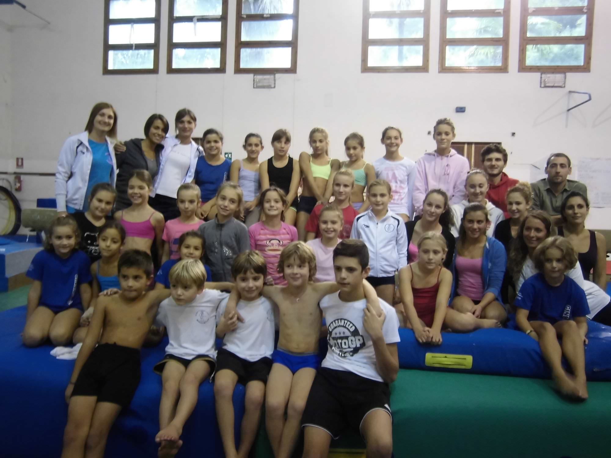 Ginnastica artistica, chiuso il collegiale organizzato dalla Rosso San Secondo