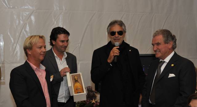 Andrea Bocelli protagonista della serata di gala &#8220;La nautica a Viareggio&#8221;