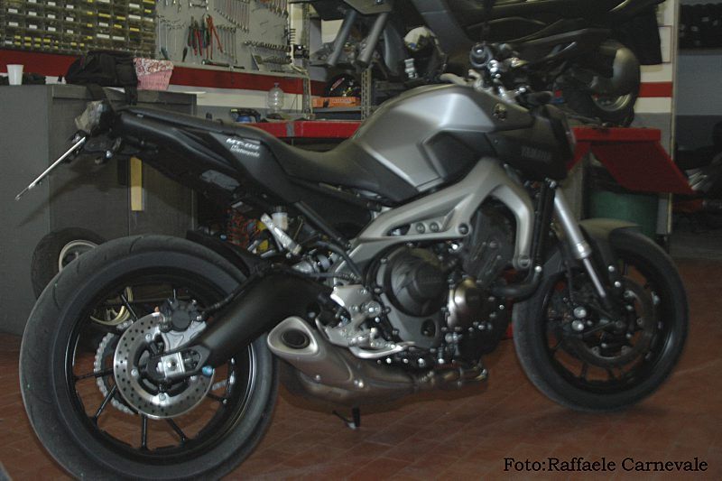 In anteprima la nuovissima Yamaha Mt09