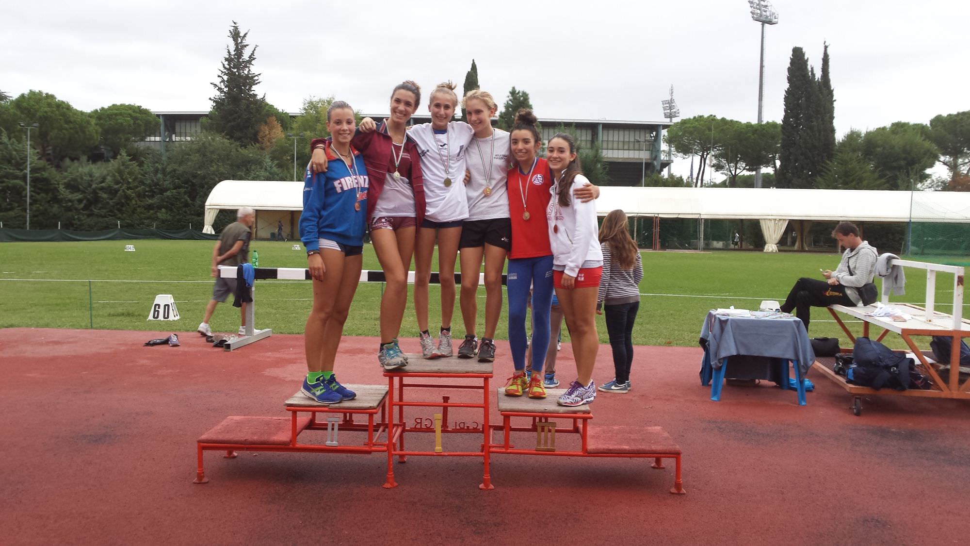 Federica Baldini e Altea Gianni (Atletica Pietrasanta Versilia) brillano a Grosseto