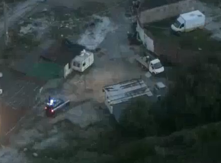 Blitz dei carabinieri al campo nomadi di via delle Tagliate