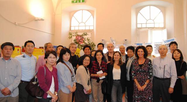 Una delegazione giapponese in visita a Viareggio per studiare &#8220;A scuola con gusto&#8221;