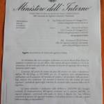 lettera ministero interni priore 1