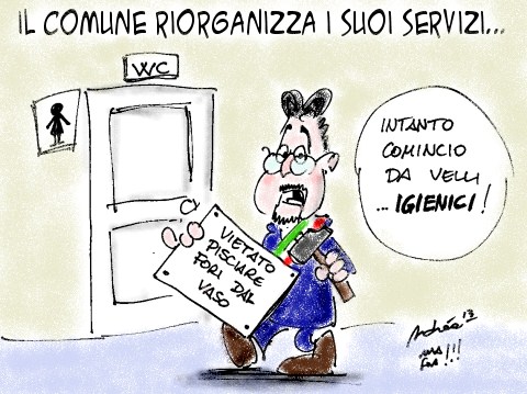 La vignetta di Alla Fóa