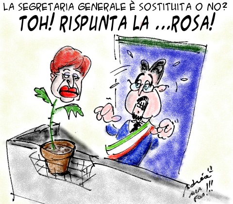 La vignetta di Alla Fóa