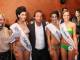 Le tre Miss con Antonio Zequila e Barbara Castellani