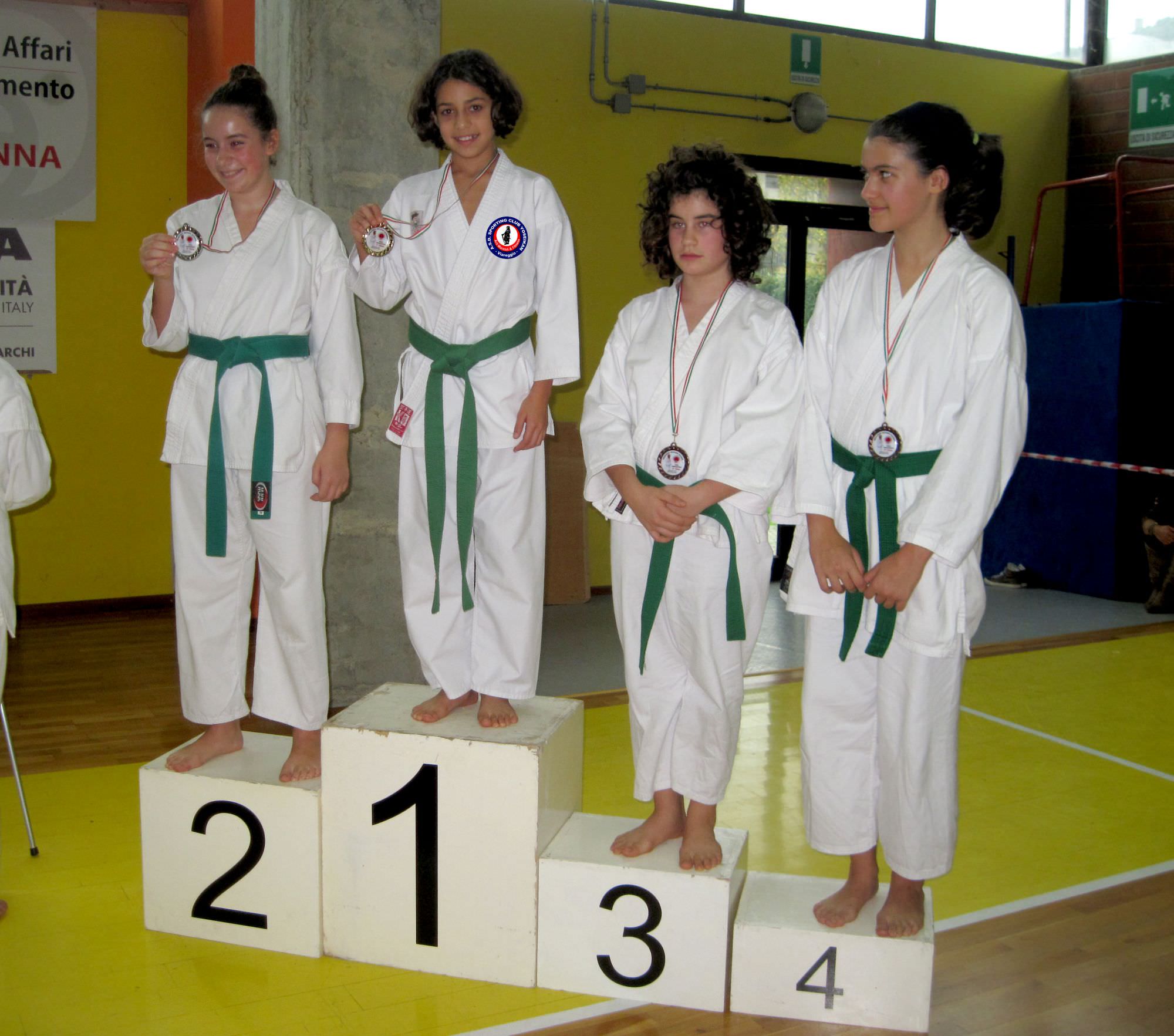 Karate, ecco i 21 medagliati dello Yoseikan al memorial Esterasi