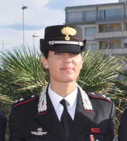 Il tenente Grazia Centrone relatrice a Empoli in un convegno sull&#8217;Arma dei Carabinieri