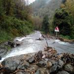 strada franata frana palagnana (stazzema)