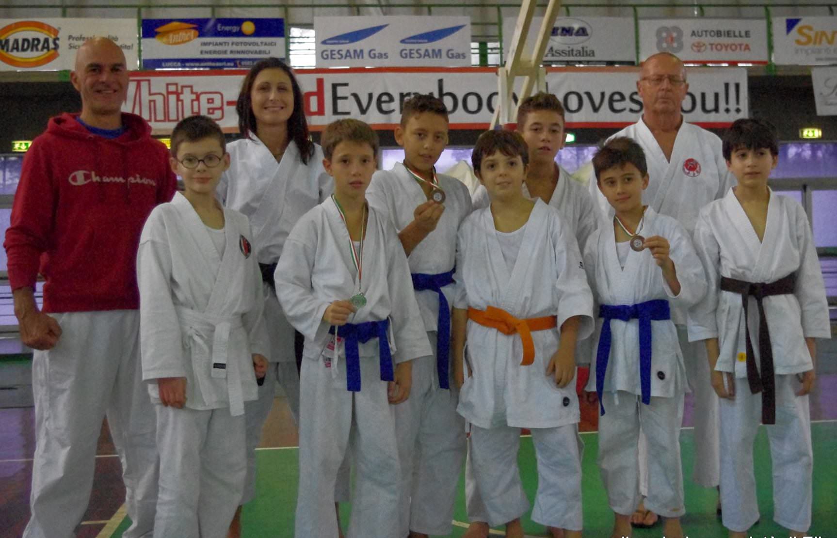 Karate, tre medaglie per la Sessatakuma al Trofeo Toscano