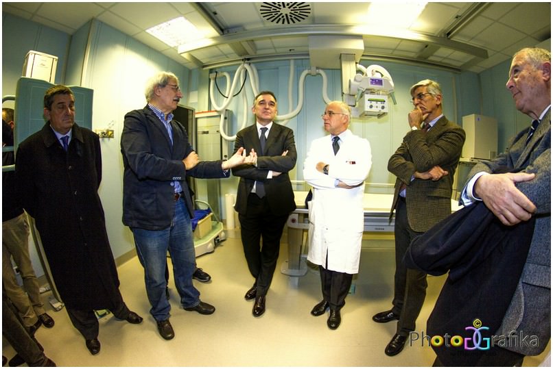 Enrico Rossi in visita all’ospedale Versilia: “La sanità toscana è di qualità”