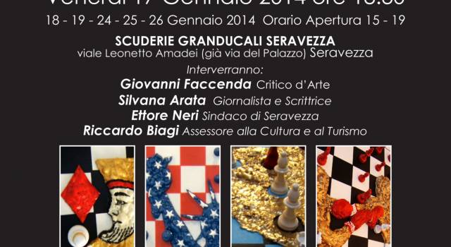 Successo alle Scuderie di Seravezza per la mostra sugli scacchi di Simone Domeniconi