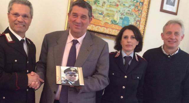 Trazzera dice addio commosso all&#8217;arma dei Carabinieri