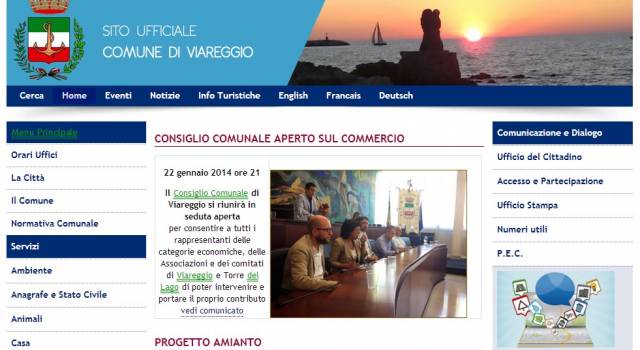 &#8220;La replica del sindaco a Santini mai pubblicata sulla homepage del sito web del Comune&#8221;