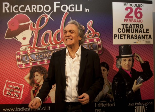 Intervista a Riccardo Fogli. A Pietrasanta con il tour di Ladies