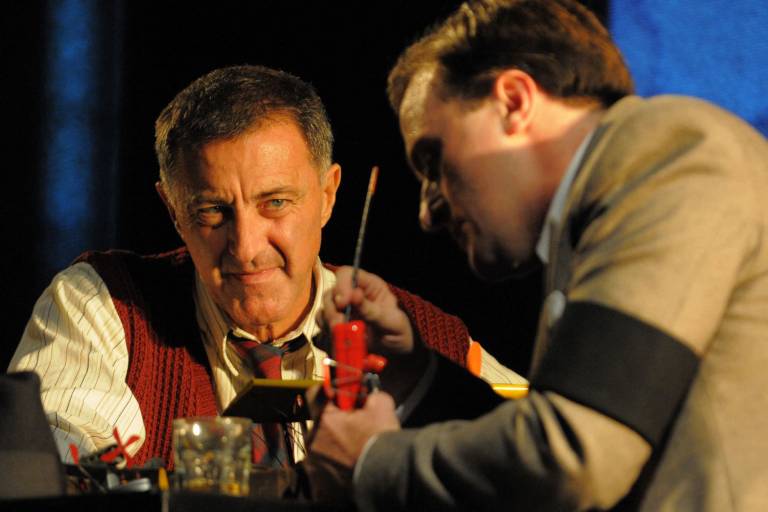 Luca Barbareschi e Filippo Dini in scena al Teatro Comunale di