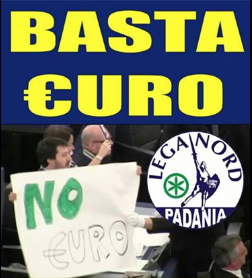 Fa tappa in Toscana il tour della Lega Nord. Salvini: “L’euro, moneta criminale”