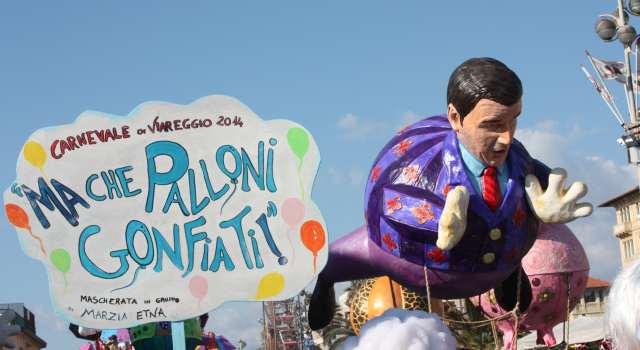 La satira politica del Carnevale di Viareggio protagonista a &#8220;Matrix&#8221; su Canale 5