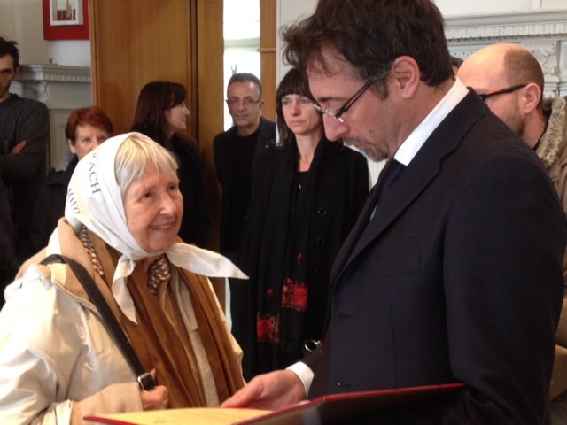 A Viareggio premiata Vera Vigevani Jarach, una delle Madri di Plaza de Mayo