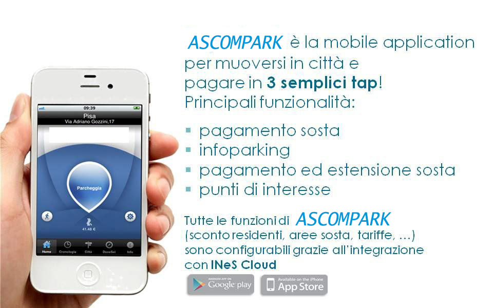 Ascom insiste sul progetto AscomPark: “Per il commercio servono servizi di sosta moderni”