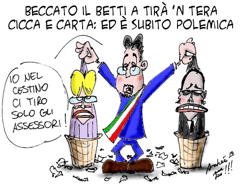 La vignetta di Alla Fóa