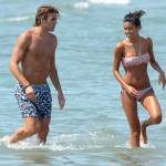 Foto Federica Nargi e Alessandro Matri Mare Beach2014