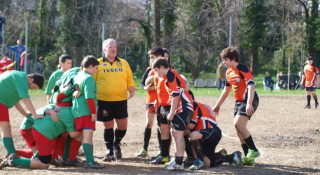 Una vittoria e una sconfitta per l&#8217;Under 14 del Rugby Union Versilia