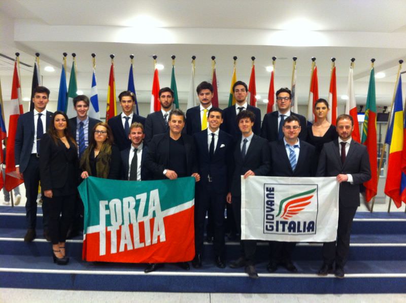La delegazione provinciale della Giovane Italia in visita al Parlamento Europeo