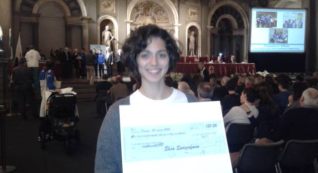 Cgc, Elisa Spazzafumo premiata a Firenze
