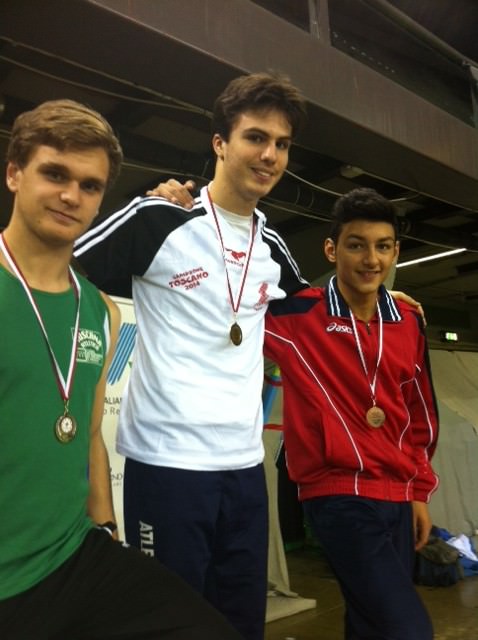 Atletica, Lorenzo Dini vince il titolo toscano Indoor nei 55 metri